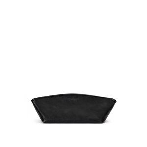 Brandon Blackwood Victoria Black Leather Clutch NWT